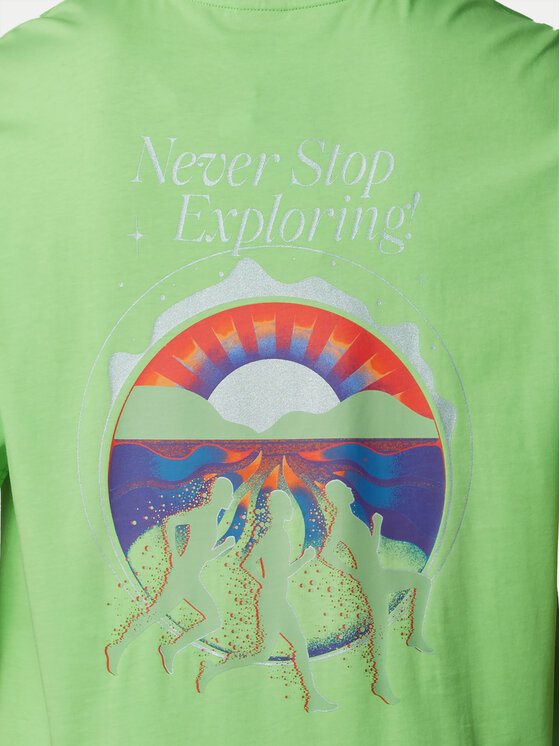 The North Face The North Face T-Shirt Unisex SS Never Stop NF0A8C3A Grün Relaxed Fit