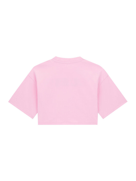 Guess Guess Тишърт J6RI11 KCNQ4 Розов Oversize