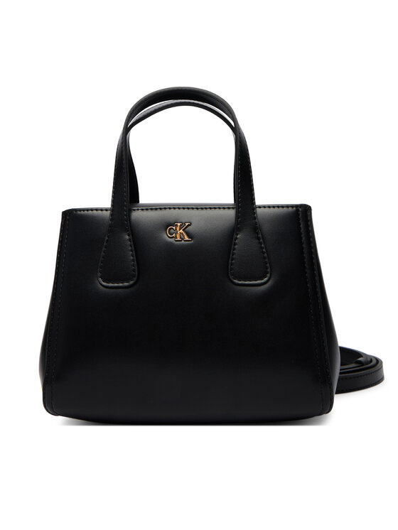 Calvin Klein Torebka Ck Mini Tote Crossbody LV04F3520G Czarny