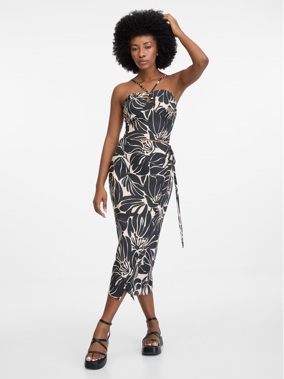Orsay Orsay Kamizelka 1000586660000__38 Czarny Regular Fit