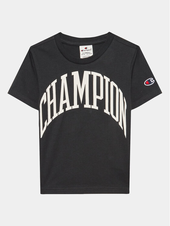 Champion Tričko 306362 Čierna Regular Fit