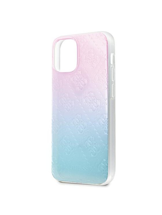 Guess Guess Etui na telefon iPhone 12 Mini Niebieski