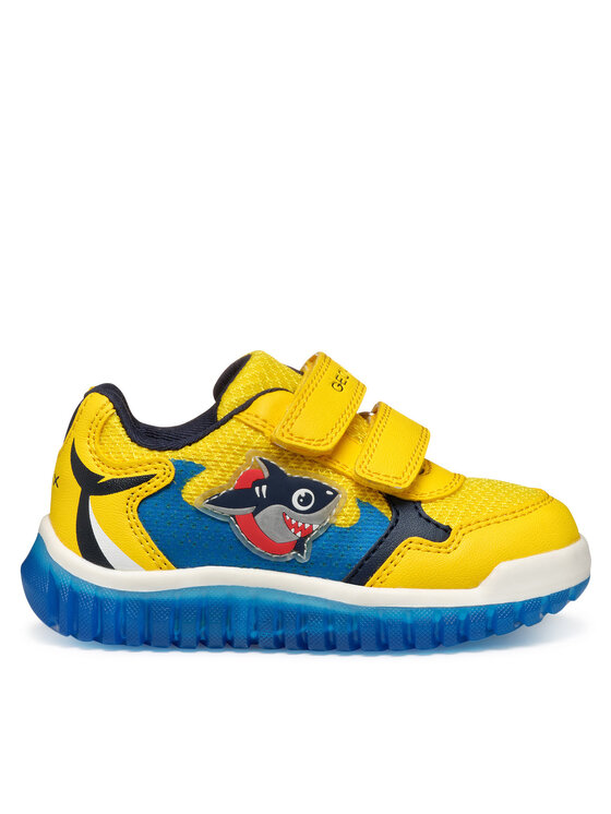 Sneakers Geox B Lightyloo B555ZA 0BC14 C2VM4 Galben
