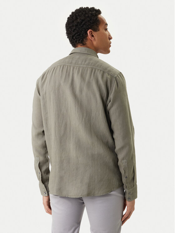 BOSS BOSS Koszula Relegant 50567579 Szary Regular Fit
