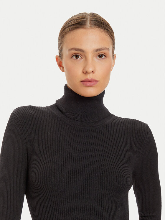 Vila Vila Трикотажна сукня Maria 14106153 Чорний Regular Fit
