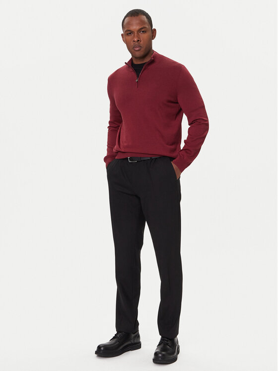 BOSS BOSS Светр H-Hestro 50549986 Чорний Regular Fit