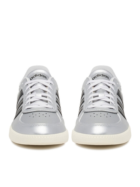 adidas adidas Sneakersy BREAKNET SLEEK JQ8263 Srebrny