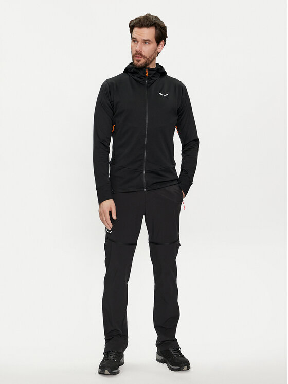 Salewa Salewa Μπλούζα τεχνική Puez 28521 Μαύρο Slim Fit