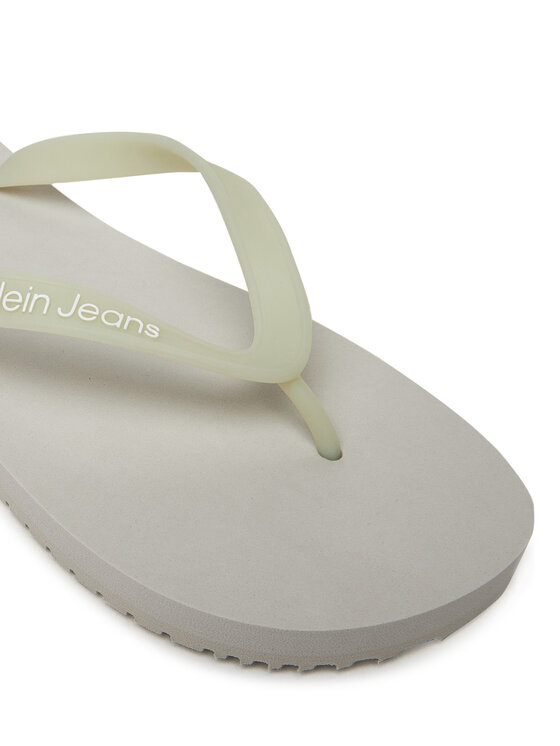 Calvin Klein Jeans Calvin Klein Jeans Japonki Beach Sandal Transparent Tpu YM0YM01267 Szary