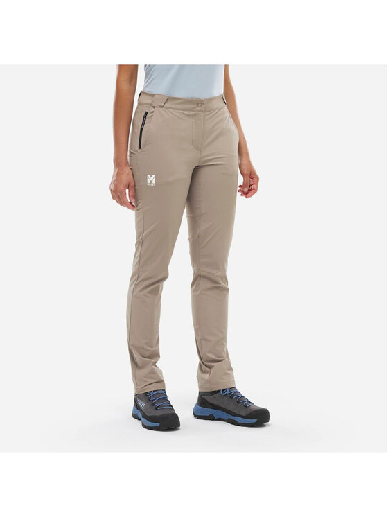 Millet Millet Spodnie outdoor Ubic Stretch Pant W Czarny Regular Fit