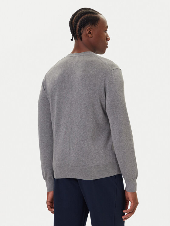 Calvin Klein Calvin Klein Megztinis LV040BM343 Pilka Regular Fit