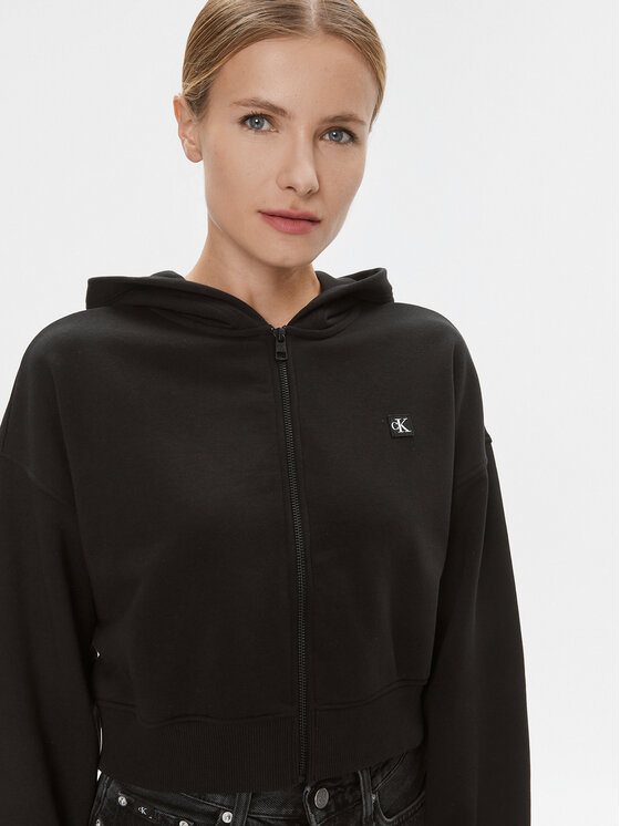 Calvin Klein Jeans Calvin Klein Jeans Džemperis J20J222885 Juoda Relaxed Fit