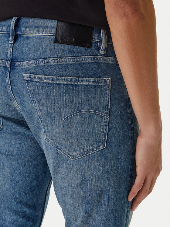 G-Star Raw G-Star Raw Jeansy Mosa D23692-D498 Modrá Straight Fit