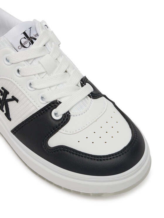 Calvin Klein Jeans Calvin Klein Jeans Sneakersy Low Cut Lace-Up Sneaker V3X9-82093-1697 M Biały