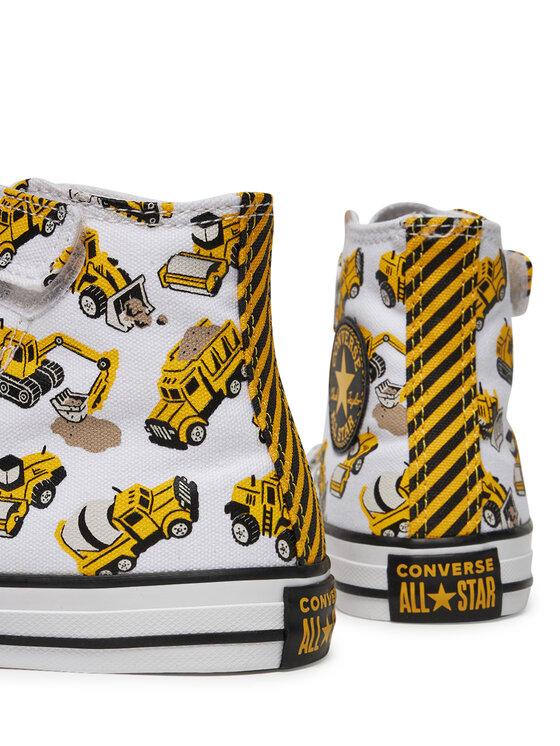 Converse Converse Tenisice Chuck Taylor All Star Construction Truck Easy-On A10766C Bijela