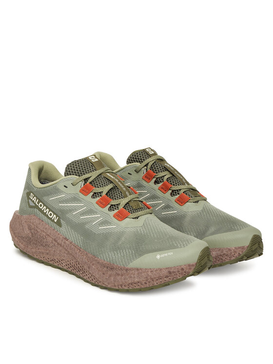 Salomon Salomon Laufschuhe Aero Blaze 3 Grvl GORE-TEX L47978500 Grün
