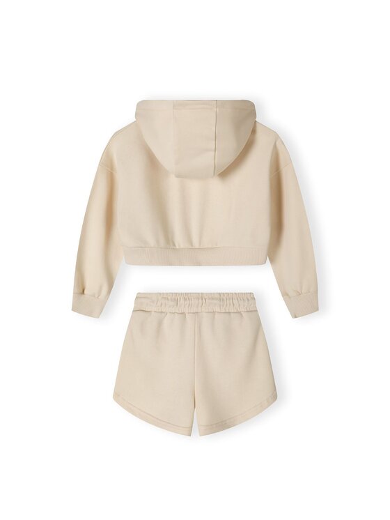 MINOTI MINOTI Bluza 22fleece67 Beżowy Regular Fit