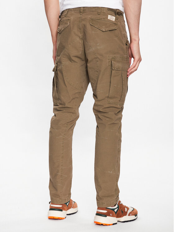 Polo Ralph Lauren Polo Ralph Lauren Hlače iz tkanine 710877831002 Zelena Slim Fit