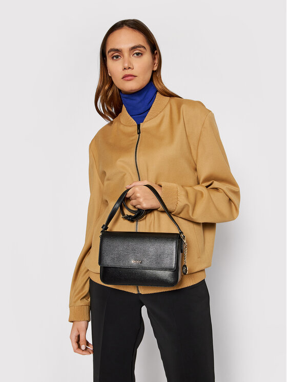 DKNY DKNY Kabelka Bryant Md Flap Cbody R82E3467 Černá