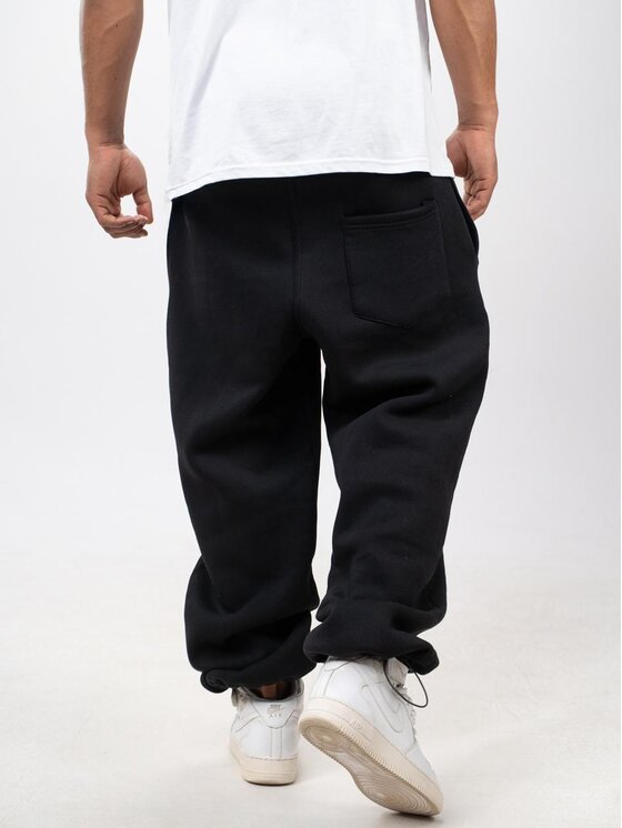 Urban City Urban City Spodnie dresowe Szerokie Luźne wygodne L Czarny Baggy Fit