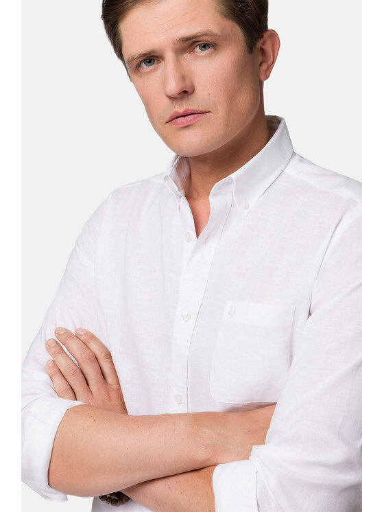 Lancerto Lancerto Koszula Taya KO073123000019 Biały Slim Fit