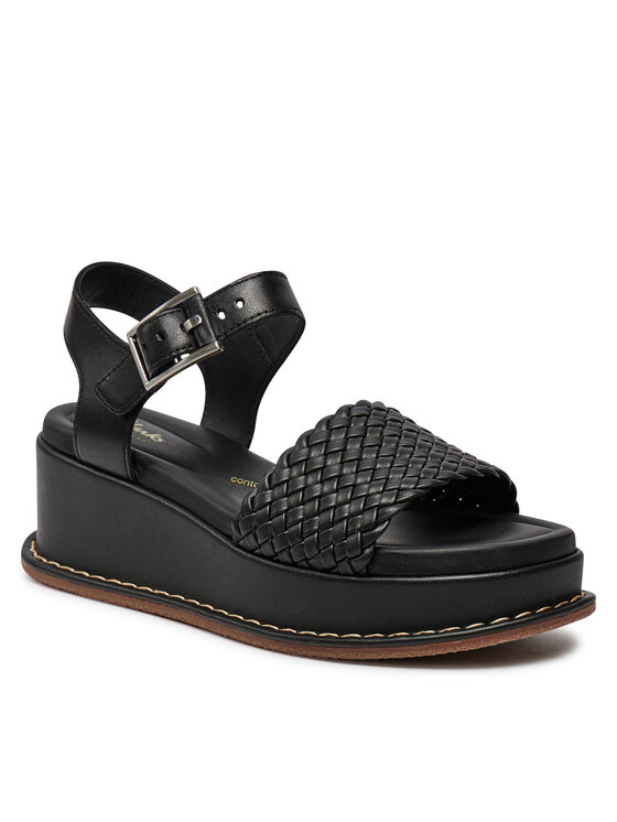 Clarks Clarks Sandale Kimmei Bay 26176403 Crna