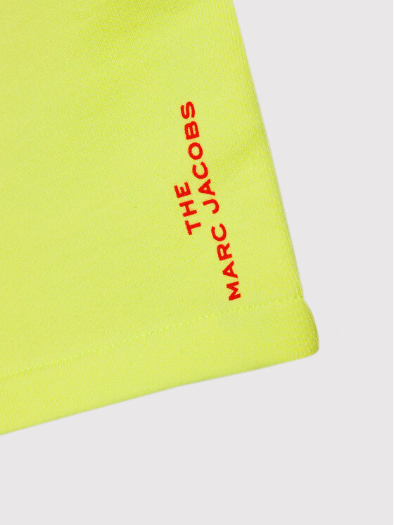 Pantaloncini sportivi W14293 D Giallo Regular Fit