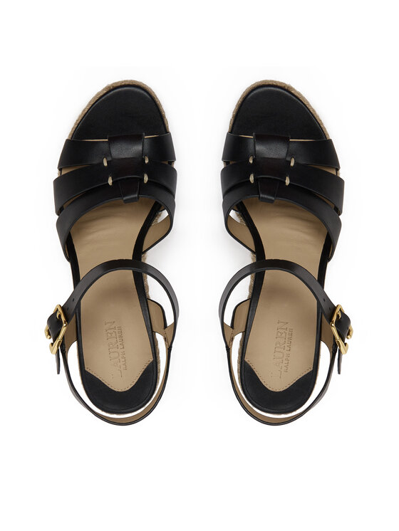 LAUREN RALPH LAUREN LAUREN RALPH LAUREN Espadryle Soffia 802953961002 Czarny