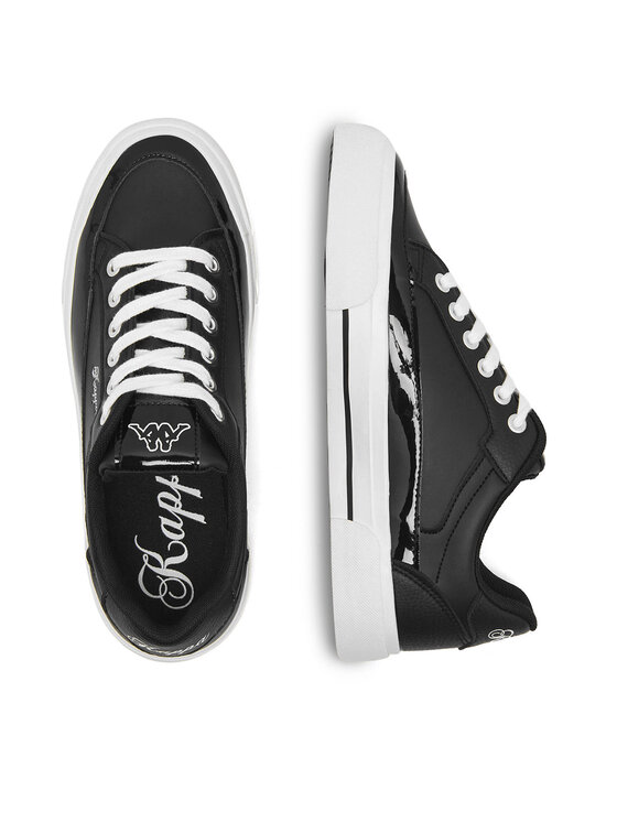 Kappa Kappa Tenisówki Logo Mia Kid 381P8FW-A2P Czarny