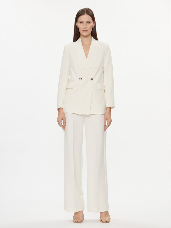 Maryley Maryley Піджак 24EB127/43VA Écru Regular Fit