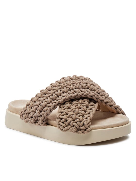 Inuikii Inuikii Natikači Woven 70104-105 Rjava