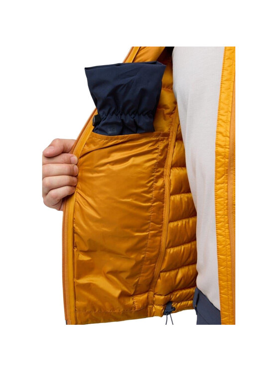 Jack Wolfskin Jack Wolfskin Kurtka przejściowa Jack Wolfskin Passamani Down M Jacket Pomarańczowy Regular Fit