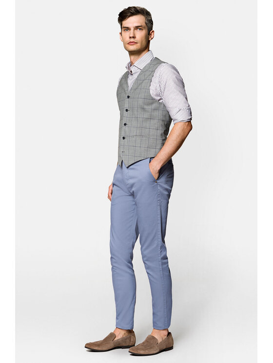 Lancerto Lancerto Kamizelka KA073121000003 Szary Regular Fit