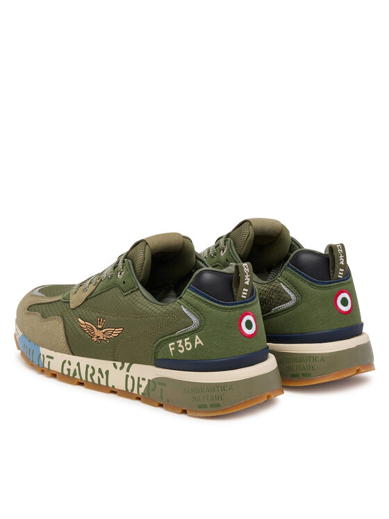 Aeronautica Militare Aeronautica Militare Sneakersy 252SC0276UCT04249 Zelená