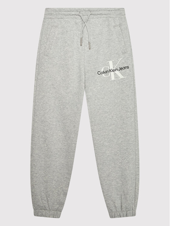 Calvin Klein Jeans Calvin Klein Jeans Παντελόνι φόρμας IB0IB01186 Γκρι Relaxed Fit