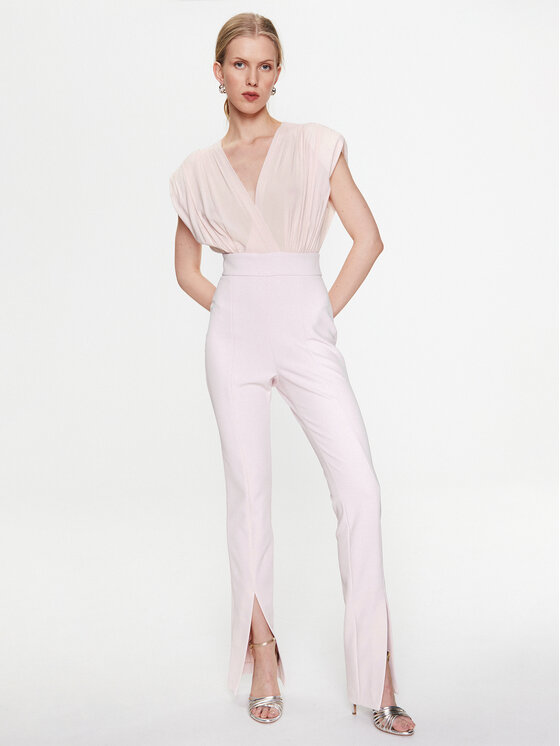 Pinko Salopetă 100146 A0HJ Roz Regular Fit 100146 imagine noua