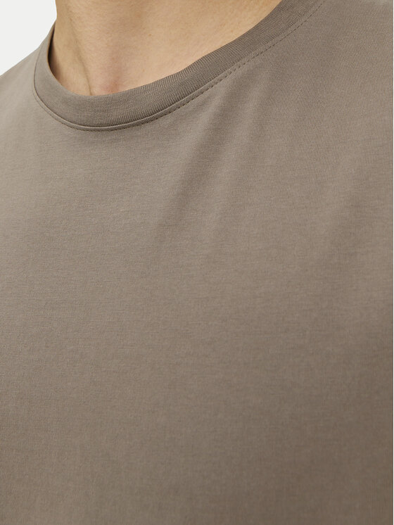 Jack & Jones Jack & Jones T-Shirt Basic 12156101 Beige Regular Fit