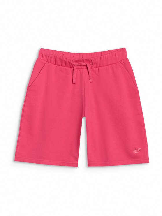 4F 4F Szorty sportowe BASIC+ Różowy Oversize
