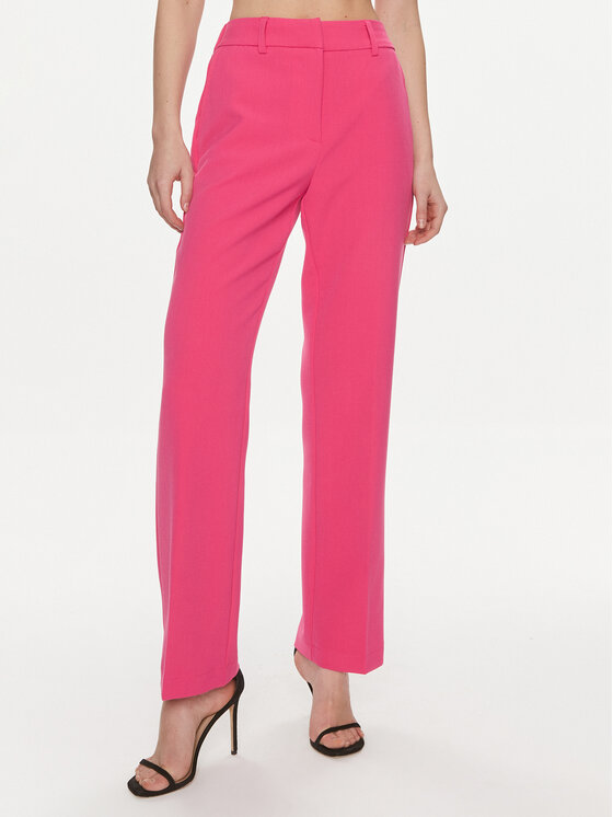 YAS YAS Штани з тканини Likka 26030744 Рожевий Regular Fit