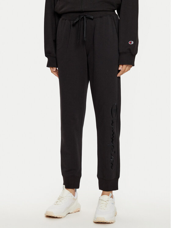 Champion Teplákové nohavice 117584 Čierna Slim Fit