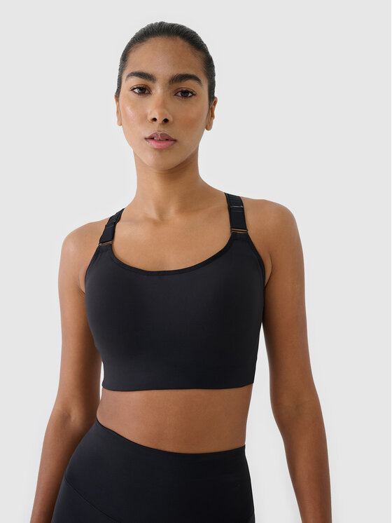 4F 4F Biustonosz sportowy MULTI ACTIVE Czarny