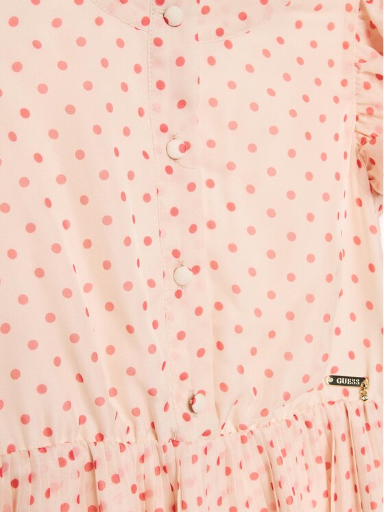 Guess Guess Повсякденна сукня J3GK25 WA2T0 Бежевий Regular Fit