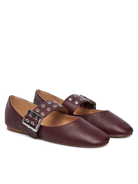 Steve Madden Steve Madden Baleríny Atlantica SM11004770 Bordó