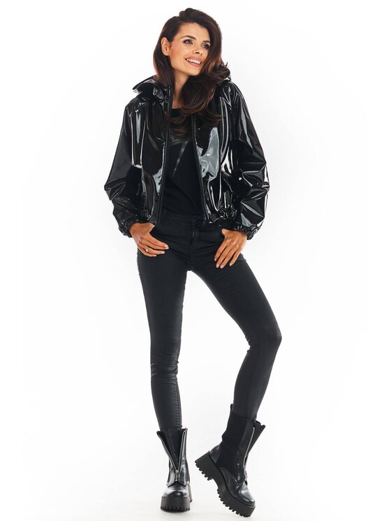 Awama Awama Giacca da donna A380 Nero Basic Fit