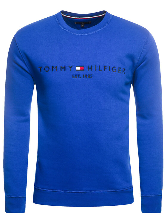 Tommy Hilfiger Tommy Hilfiger Džemperis Blend MW0MW11596 Tamsiai mėlyna Regular Fit