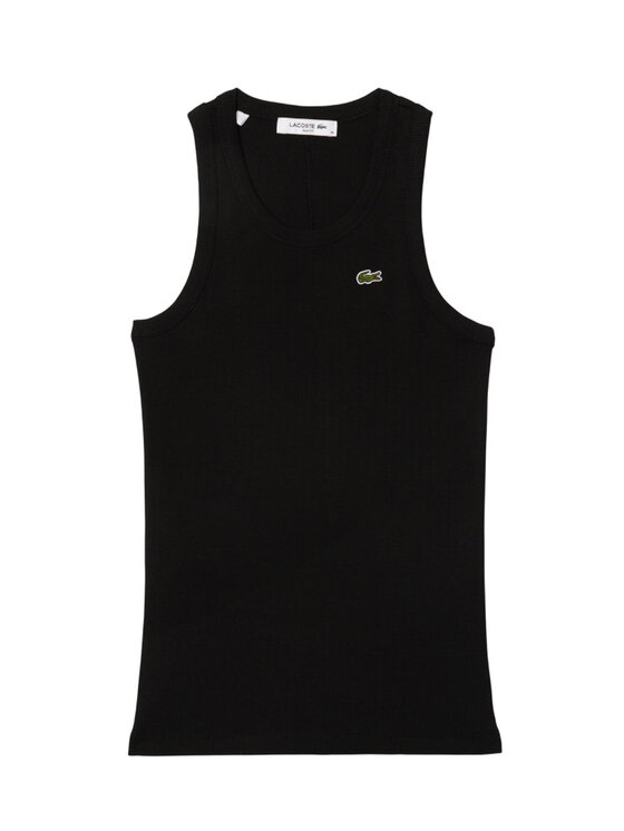Lacoste Lacoste T-Shirt TF5388 Μαύρο Slim Fit
