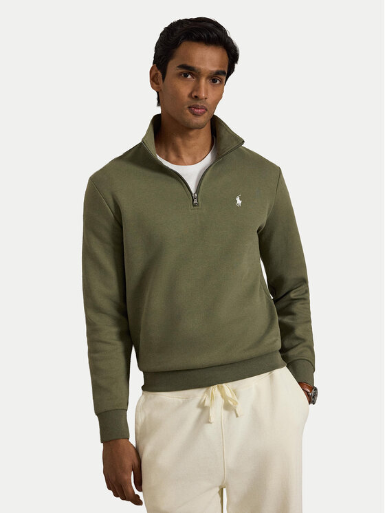 Polo Ralph Lauren Polo Ralph Lauren Majica dugih rukava 710P06234511 Tamno zelena Regular Fit