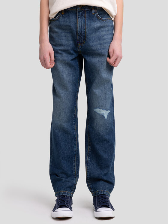 BIG STAR BIG STAR Jeansy ISAAM Niebieski Loose Fit