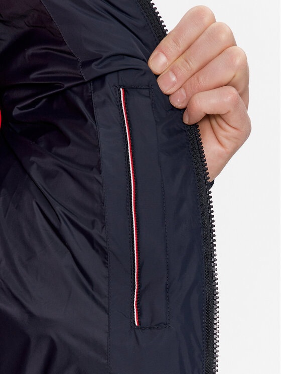 Tommy Hilfiger Tommy Hilfiger Zimska jakna New York MW0MW32770 Tamnoplava Regular Fit