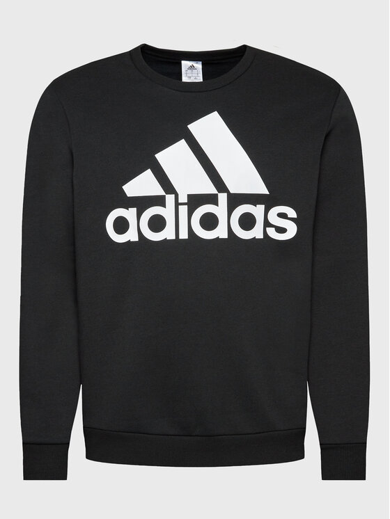 adidas adidas Sweatshirt Essentials Big Logo GK9074 Schwarz Regular Fit